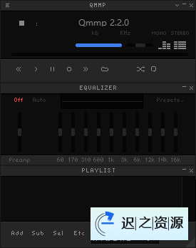 Qmmp开源音乐播放器v2.2.8便携版-迟之资源